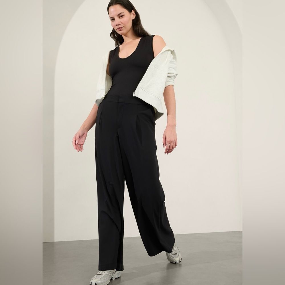 Athleta Pinnacle High Rise Trouser // Black - Picture 11 of 15